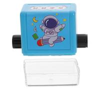 YARNOW Math Roller Stamp for Addition Teaching Tool with Ink Pad and Storage Box, Small Roller Digital Arithmetic Stamp for School Learning and Homeschool Activities