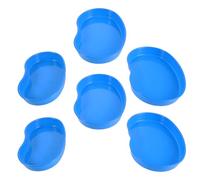 YARNOW Medicine Pill Organizer 6pcs Plastic Kidney Shaped Compartments Designed for Clinic Use by Nurses Ensuring Precise Sorting and Dynamic Environment Medication Management