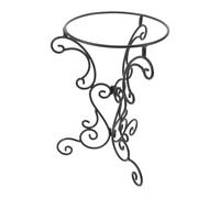 YARNOW Metal Gazing Globe Stand with Sturdy Iron Construction and Elegant Artistic Design, Bird Bath Shelf Holder for Outdoor Lawn and Patio, Easy Maintenance Sphere Display