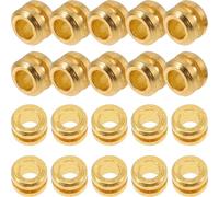 YARNOW Metal Guitar String Beads 20Pcs for Acoustic and Classical Guitars Sturdy Replacement for Balanced Volume and Playing Strength