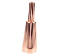 YARNOW Metal Trumpet Mouthpiece Rose Gold Durable Replacement Accessory for Beginners and Professionals Lightweight and Easy to Install for Musical Practice