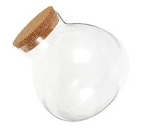 YARNOW Micro Landscape Ecological Bottle Terrarium with Cork Stopper, Glass Plant Planter for Home or Weddings, Easy to Clean and Burr-free Design