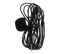 YARNOW Microphone Pickup for Flutes and Harmonicas with High Fidelity Sound Quality Easy to Use Abs Plastic Instrument Microphone for Concerts and Recordings Black