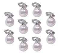 YARNOW Mini Pearl Hair Clips with Creative Design 10 Pcs to Highlight Appearance and Decorate Braids Charming and Elegant for Plastic Braid Hair Clips for Everyday Use