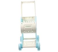 YARNOW Mini Shopping Cart for Sturdy Trolley with Four Wheels for Role Play Desk Decoration and Storage for Boys