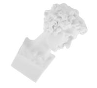 YARNOW Miniature Statue Model for Dollhouse Mini David Bust Resin Decor Sculpture for Miniature Things