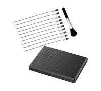 YARNOW Model Painting with and Iron Base Alligator Clips Set Sturdy Tool for Holding Photos and Accelerating Airbrushing Time for Miniature Model
