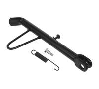 YARNOW Motorcycle Kickstand Single Leg Side Stand, Iron, Black, Adjustable Height, Stable Support, for Electric Bike and Vehicle