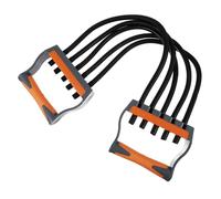 YARNOW Multi-function Chest Puller Fitness Resistance Bands with Adjustable Latex Ropes Strength Trainer for Arms Shoulders Back Muscle Training Equipment Home Workout