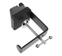 YARNOW Multi-Function Microphone Mount Clamp Heavy-Duty Base Adjustable Microphone Stand Holder for Recording Gaming and Studio Use