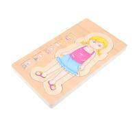 YARNOW Multi-Layer Wooden Body Structure Jigsaw Puzzle for Early Education Intelligence Development