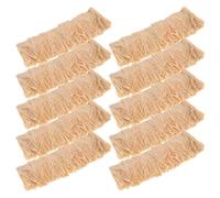 YARNOW Multipurpose Crafting Material and Easy Installation 12pcs Miniature Thatched Roof Artificial Thatch Grass Roll Realistic Appearance for Model Houses for DIY Fairy Gardens