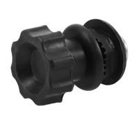 YARNOW Music Stand Knob 0.6cm Tightening Screw Black Plastic Metal Clamping Handle Precise Control Universal Fit for Piano Book Rack Musicians