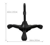 YARNOW Musical Instrument Stand Foldable Tripod Clarinet Holder and Flute Bracket Compact Carry Design for Musicians