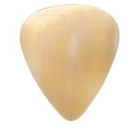 YARNOW Natural Ox Horn Guitar Picks Lightweight Easy to Play Small Guitar Plectrums for Acoustic Practice with Khaki Colour Random Color