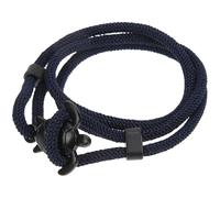 YARNOW Navy Blue Turtle Rope Bracelet Ocean Series String Bracelet for Men and Women, Adjustable Wrist Jewelry with Mesh Chain Design, Nautical Style Beach Accessory