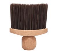 YARNOW Neck Duster Brush and Time-saving Design Soft Bristle with Wooden Handle Anti Static Hair and Car Interior Cleaning Tool, Comfortable Grip for Deep Cleaning for Barbershops
