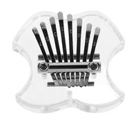 YARNOW Note Mini Acrylic Kalimba Thumb Piano for Beginners Portable Transparent Finger Piano for Adults Compact Musical Instrument with Bright Resonant Sound