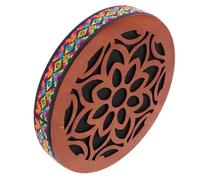 YARNOW Ocean Hand Drum Portable Wooden Onomatopoeic Percussion Instrument for Meditation and Boys and Relaxing Water Sound Therapy Music Tool