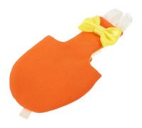 YARNOW Orange Fabric Bird Clothes for Parrots, Comfortable and Breathable Parrot Diaper Harness Providing Protection and Convenience for Pet Owners