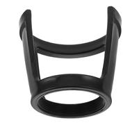 YARNOW Oxygen Cylinder Valve Protection Cap Black Plastic Threaded Cylinder Handle Cap with Tool-Free Use and Noise Reduction for Home Oxygen Treatment and Gas Bottle Safety