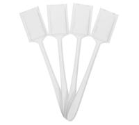YARNOW Parking Card Toll Holder Rod 4Pcs Plastic White Car Payment Card Stick for Vehicle Parking