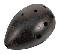 YARNOW Pear Shape Xun Pottery Beginners Xun Introductory Instrument for Boys and Girls Small Instruments Music Lesson Practice