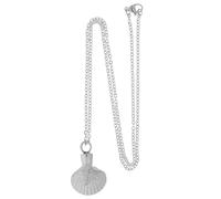 YARNOW Pet Ashes Necklace Urn Dog Cat Necklace Pet Dog Memorial Plaque Urns Animal Pendant Silver Stainless Steel