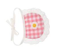 YARNOW Pet Bandana Scarf Cute Flower Lace Neckerchief for Small Dogs and Cats Washable Bib for Daily Use Durable and Comfortable Design for Poodles and Pomeranians