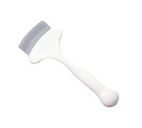YARNOW Pet Cat Grooming Comb for Dematting and Cleaning, Elastic Pin Hair Comb with White Handle, Professional Pet Hair Knot Remover Tool for Care