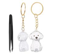 YARNOW Pet Hair Keepsake Box for Dog Hair Fur Storage Container Keychain for Pet Remembrance and Memorial