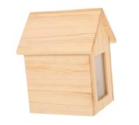 YARNOW Pet Memorial Wooden Urn for Dogs Cinerary Storage Box for Ashes Elegant Design Lightweight and Space-saving Cremains Holder Keepsake for Beloved Pets