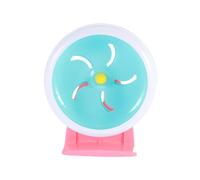 YARNOW Pet Plastic Wheel Exercise Toy Hamster Toys for Boredom Breakers Quiet Running Wheel for Guinea Pig Mice Gerbil