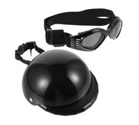 YARNOW Pet Safety Helmet for Dogs and Cats Durable Material Protective Headgear for Outdoor Adventures for Motorcycles and Travel