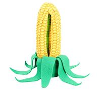 YARNOW Pet Snuffle Feeding Toy Creative Corn Shape Foraging Training Toy for Dogs Interactive Fun for Puppies Keeps Pets Active and Engaged for Snack Discovery