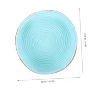 YARNOW Pet Wicker Woven Bed Breathable Round Pet Sleeping Nest for Cats and Small Dogs Portable Green Woven Cushion Mat for Comfortable Sleep