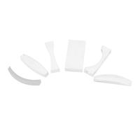 YARNOW Physical Optical Lens Set for Physics Teaching, 6pcs Glass Convex and Concave Lenses, Sturdy Design for Middle School Science Experiments and Optics Demonstrations