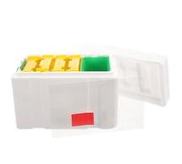 YARNOW Plastic Bee Mating Hive Box 4 Frames Bee Feeding Tool Beekeeping Breeding and Pollination Equipment for Honeybees and Beekeeper Supplies