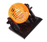 YARNOW Plastic Bingo Game Machine Fun Desktop Lottery Game for Parties and Kindergarten Fall Resistant Design Enhances Hand Eye Coordination and Visual Skills