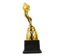 YARNOW Plastic Gold Golf Trophy Award for School Tournaments and Amateur Leagues Durable Lightweight Prize for Football Competitions Portable Outdoor Sports Keepsake with Professional