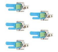 YARNOW Plastic Roller Presser Foot Easy Replacement 5pcs Versatile Design and Low-shank Sewing Machines Suitable for Home DIY Projects and Professional Sewing