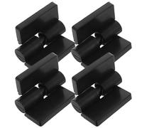 YARNOW Plastic Toilet Cubicle Door Lock and Heavy Duty Nylon Gate Hinge Kit Right Side for Public Toilet Partition Accessories