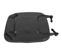 YARNOW Plastic Trash Bin Lid Replacement 33.6cm Waste Bin Cover | Outdoor Garbage Can Lid for Garden and Bathroom Use Easy to Clean Lightweight Hinged Dust Bin Cover 33.6 x 32cm