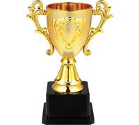 YARNOW Plastic Trophy for Kids, 5. 1 X 7. 1 Inch, Winner Award, Golden Trophy Cup for Sports Competitions, Soccer, Dance, Music Events