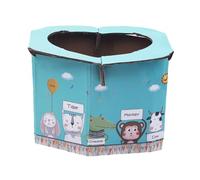 YARNOW Portable Boy Girl's Toilet Foldable Toilet for Camping Travel Emergency Use Lightweight Design Boys and Girls Foldable Potty Seat for Car and Home Use