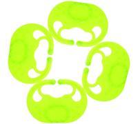 YARNOW Portable Calf Weaner Cattle Nose Clip 4Pcs Thickened Cow Accessories for Farm Livestock Feeding and Weaning