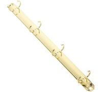 YARNOW Portable DIY Ring Binder Replacement Kit 4 Iron Rings, Golden Metal Binding Mechanism for A4 Loose Leaf Organizers, for On-the-go Use and DIY Planners Simple and Elegant Design
