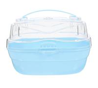 YARNOW Portable Hamster Carrier Cage for Dwarf Hamsters Sturdy Pp Material Box Shape with Safe Design for Outdoor Trips to The Pet Store