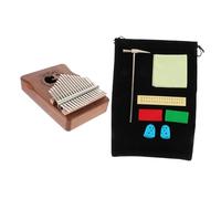 YARNOW Portable Kalimba Thumb Piano Note Retro Cat Design Music Instrument for Beginners for Family and Friends