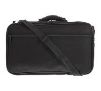 YARNOW Portable Leather Oboe Case with Comfortable Touch Feeling and Smooth Surface, Black Pu Material Storage Holder Featuring Internal Slot Design, for Oboe Protection and Easy Carrying